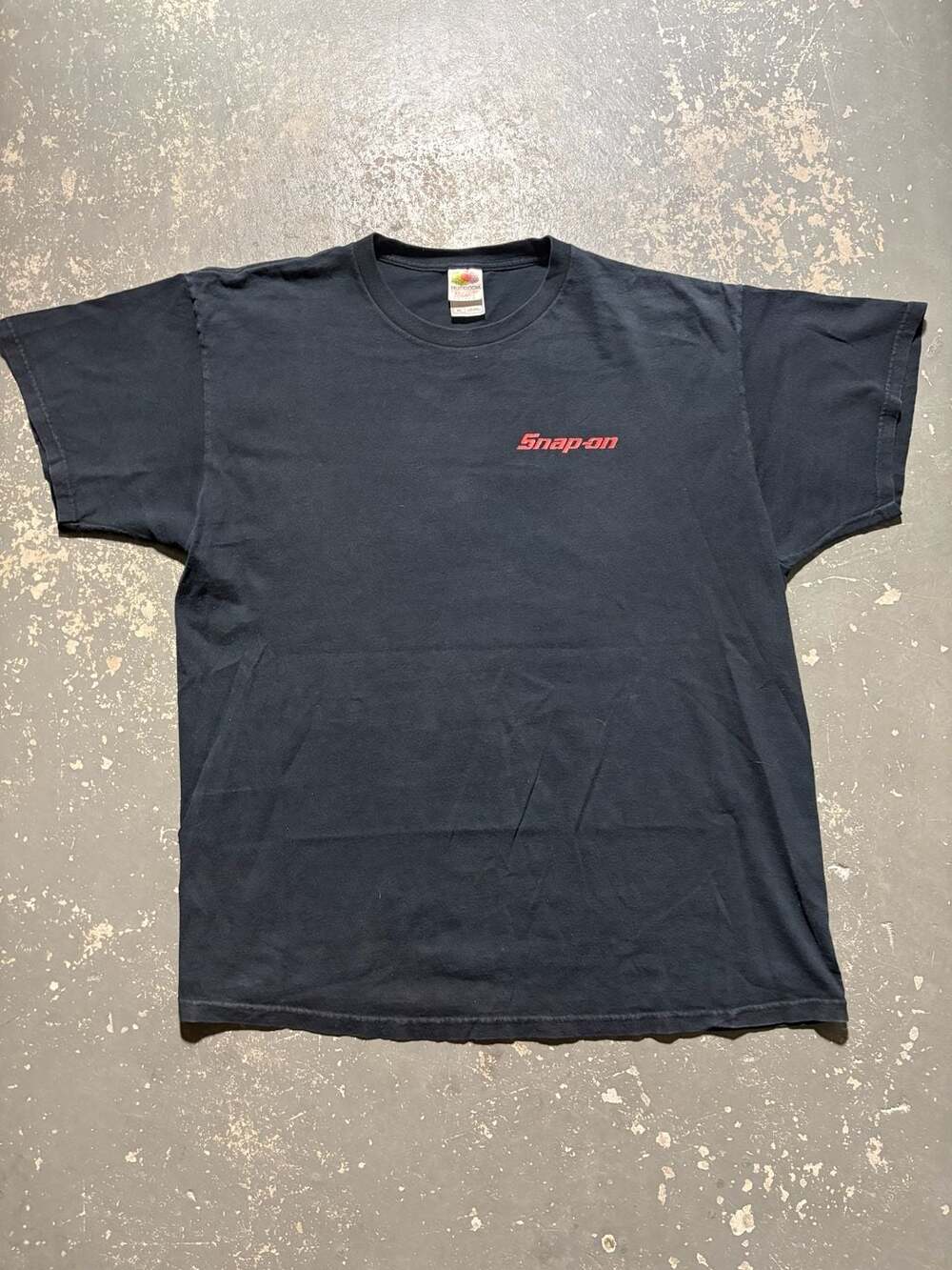 Snap-on Tools The Tool For Every Toy Motorcycle Chopper Flame T-Shirt XL Black